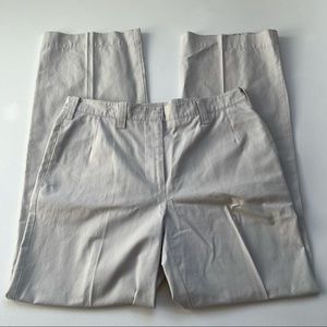 Sofie D'Hoore Khaki Chino Trousers 100% Cotton Made in Belgium Size Eu40